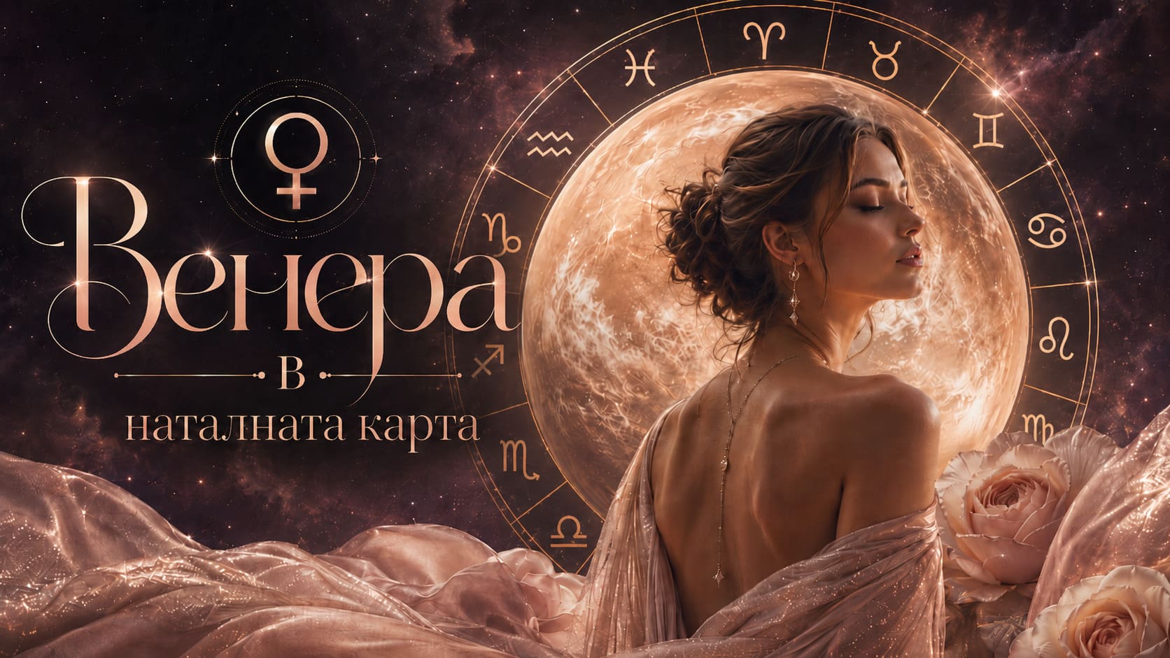 Венера в наталната карта: Изкуството да обичаме, да привличаме и да разпознаваме собствената си стойност